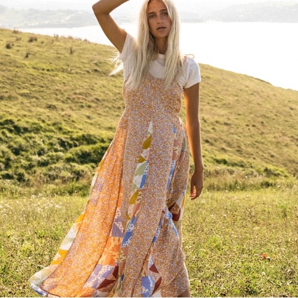 Billabong 🍂 Vintage Print Maxi Dress - Picture 5 of 13